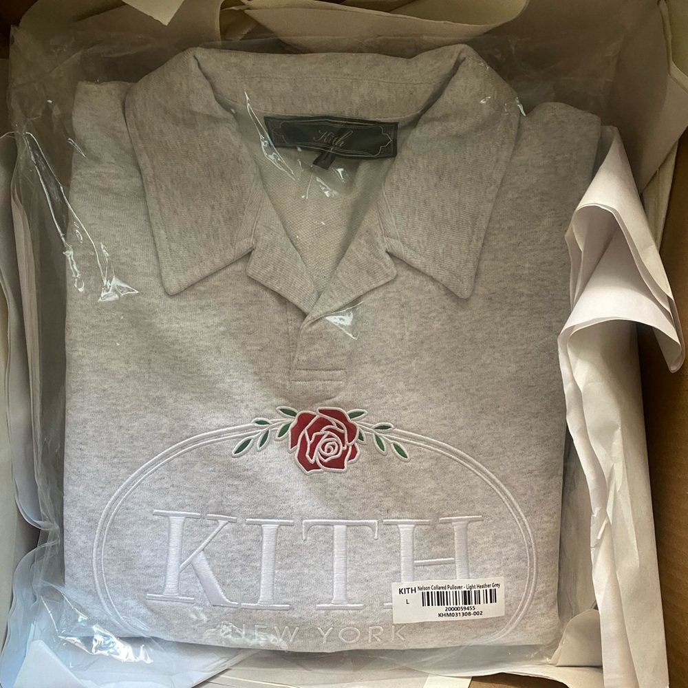 Kith Nelson Collared Pullover NWT